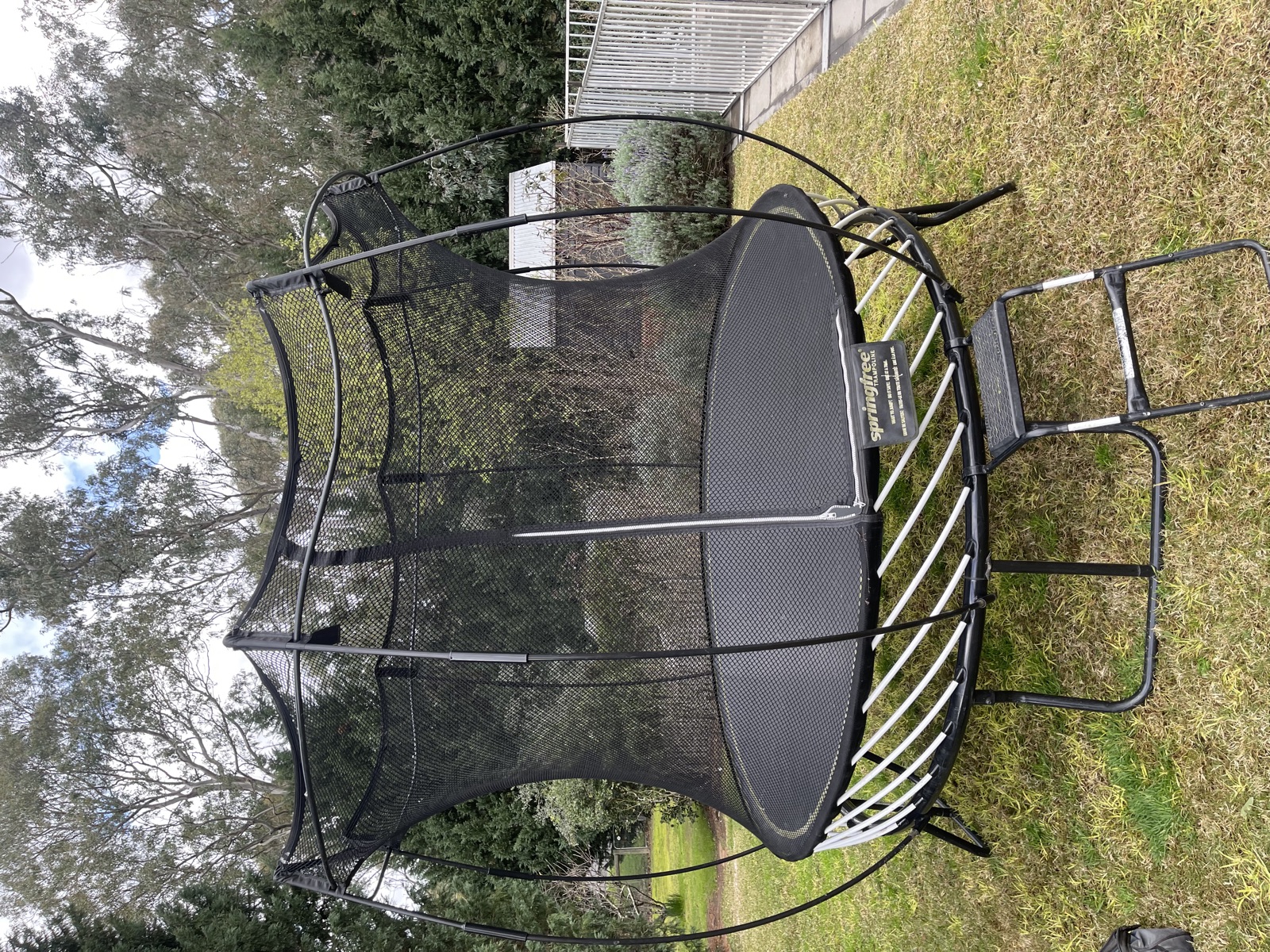 Completed trampoline job in Lower Plenty